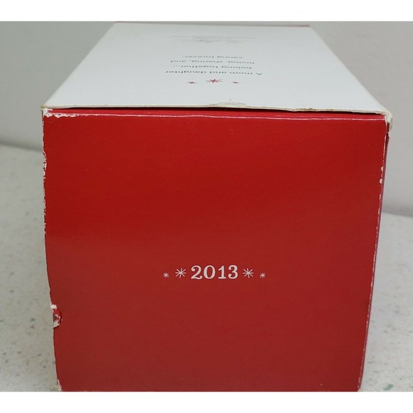 Hallmark Keepsake Christmas Ornament 2013 - Like Mom Like Daughter Boots NIB - Picture 6 of 6